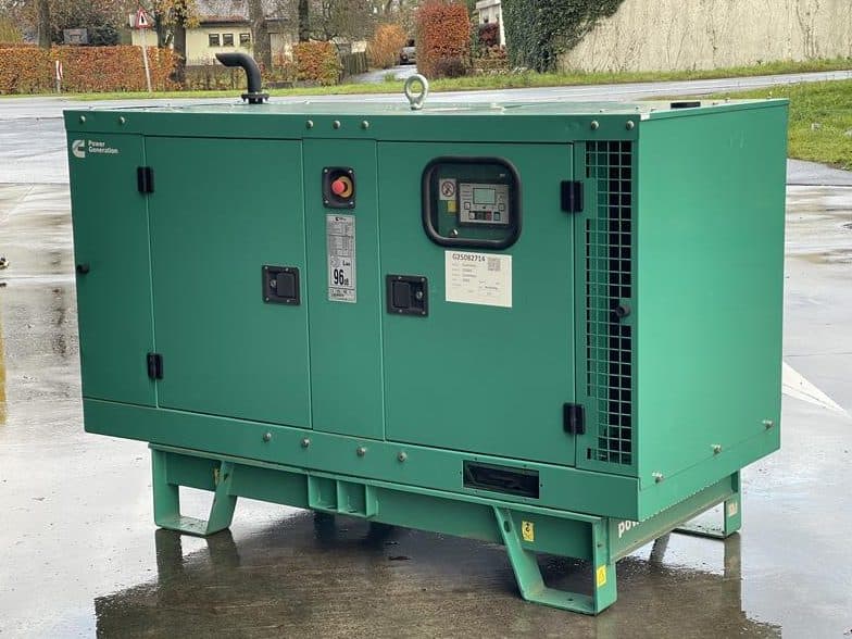 Used 2023 Cummins C 22 D 5 Diesel Generator, 22 kVA