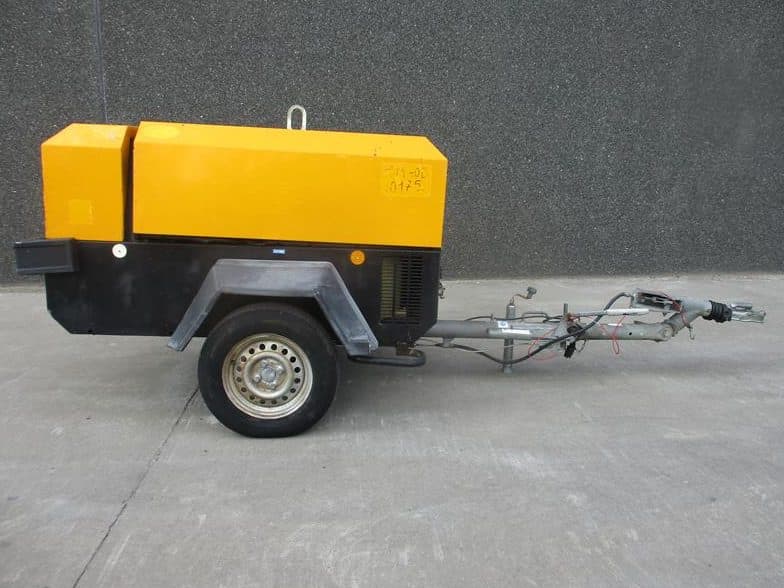 Used 2008 Ingersoll Rand 7/41 Portable Air Compressor, 145 CFM
