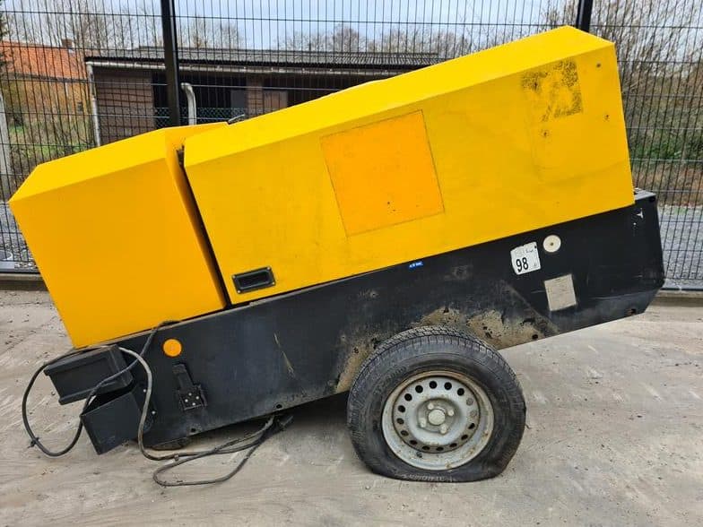 Used 2012 Ingersoll Rand 7/51 Portable Air Compressor, 180 CFM